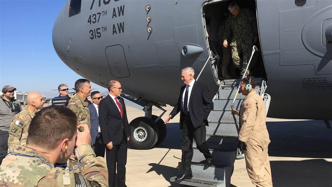 usdefensesecretarymattis:noplantoseizeiraqioil